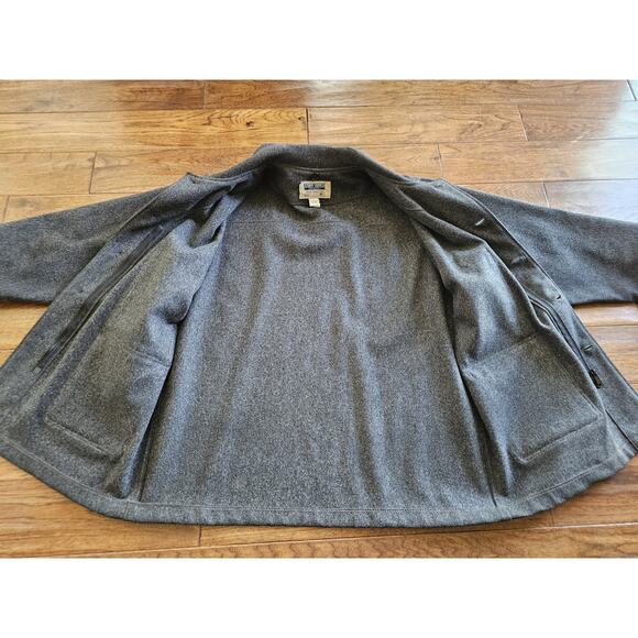 Stormy Kromer Mercantile Mackinaw Wool Coat Men’s Size 48 Vintage USA - Picture 8 of 12